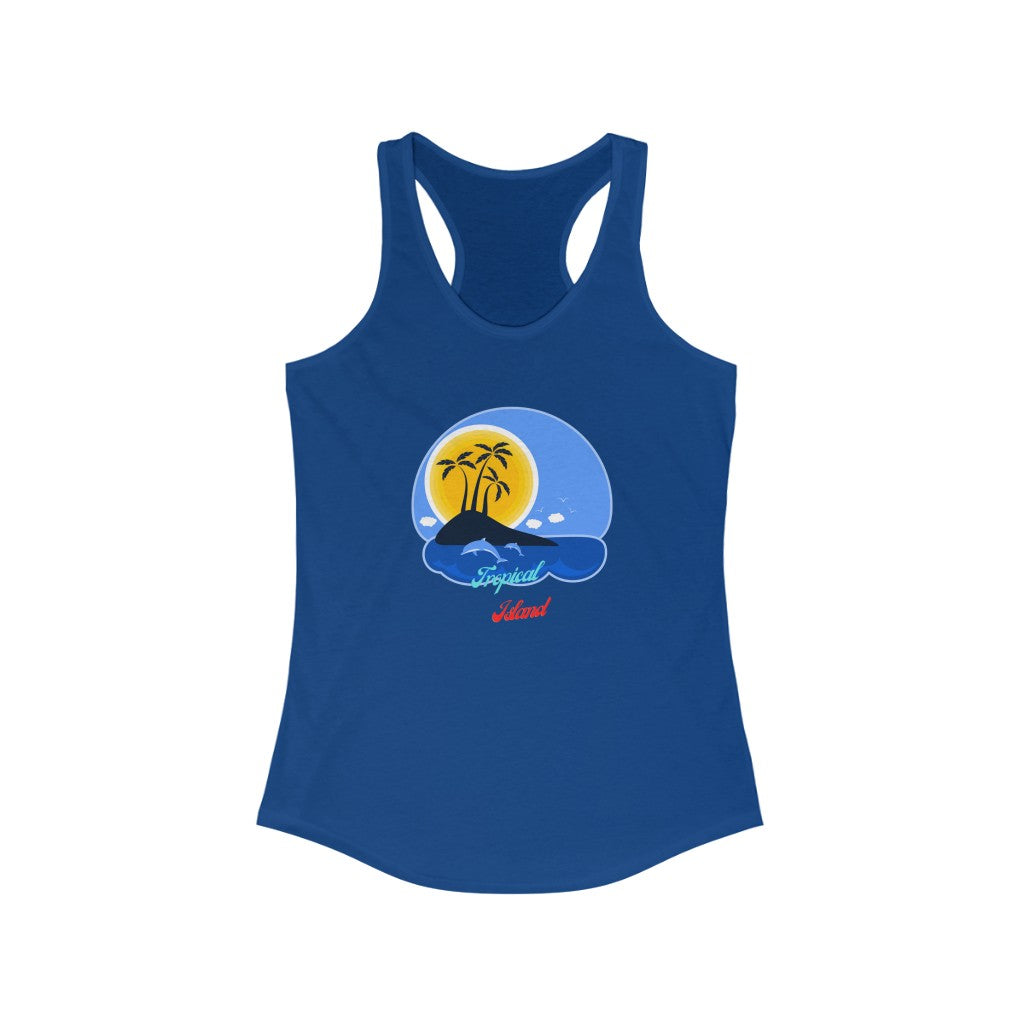 Tropical Island Women's Ideal Racerback Tank