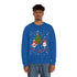 Merry & Bright Holidays Christmas Unisex Heavy Blend™ Crewneck Sweatshirt