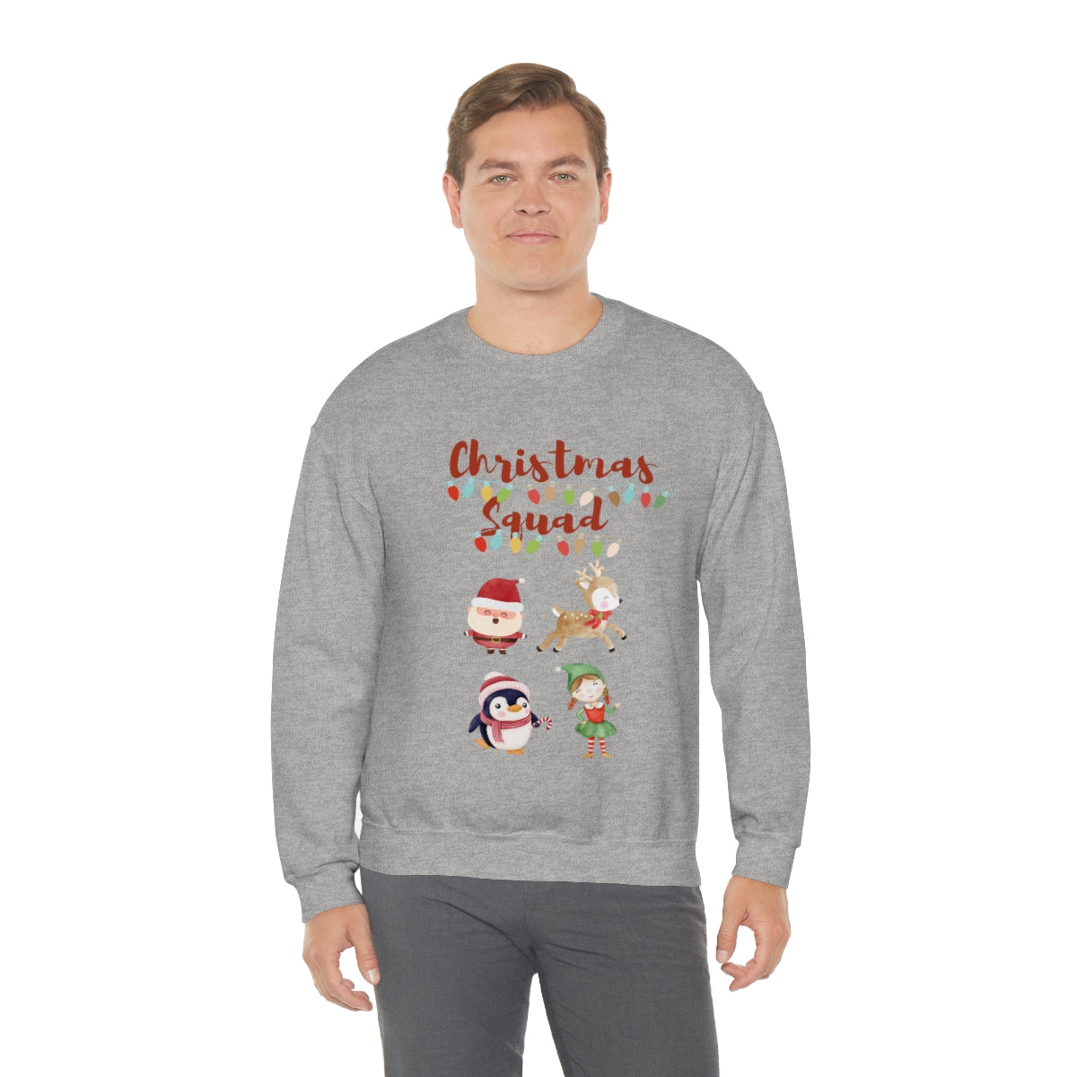 Christmas Squad Unisex Heavy Blend™ Crewneck Sweatshirt