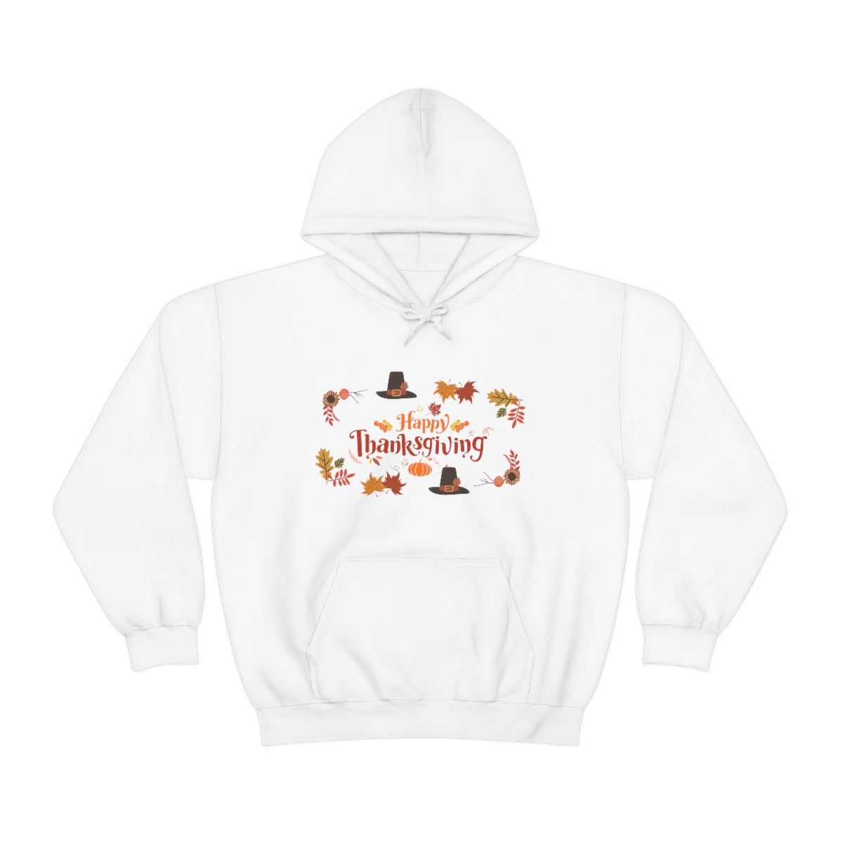 Happy Thanksgiving Unisex Heavy Blend™ Hooded Sweatshirt