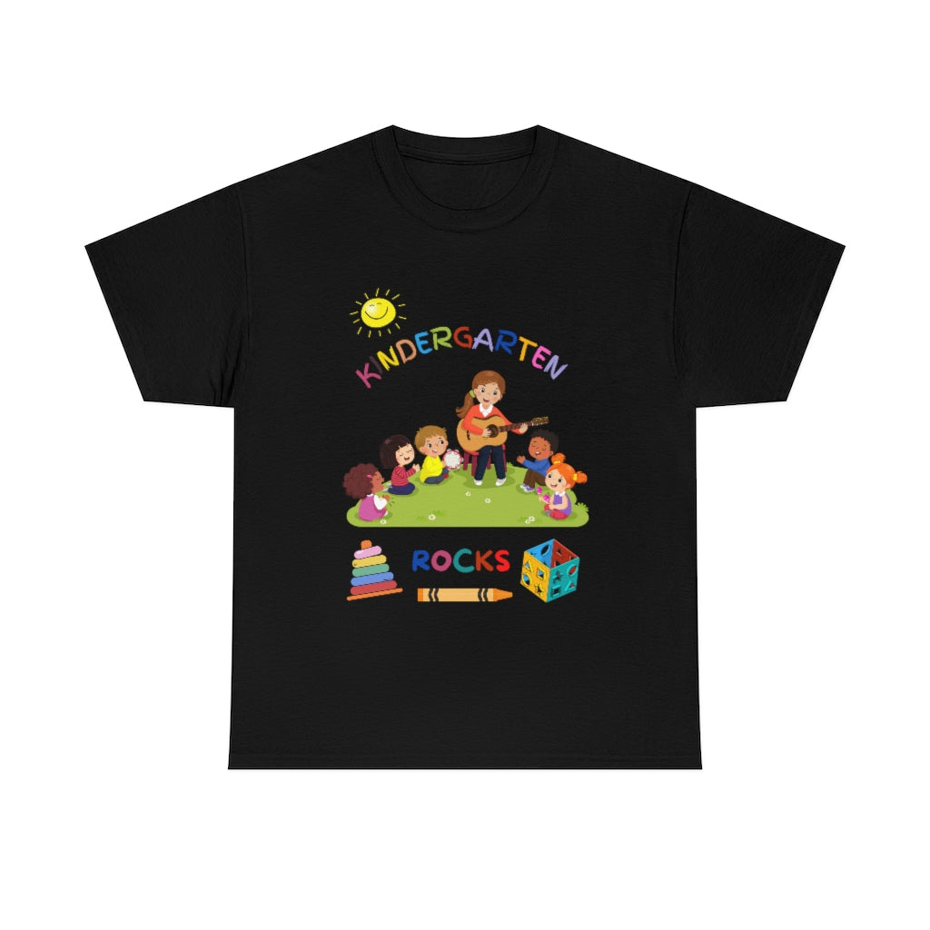 Kindergarten Rocks Unisex Heavy Cotton Tee