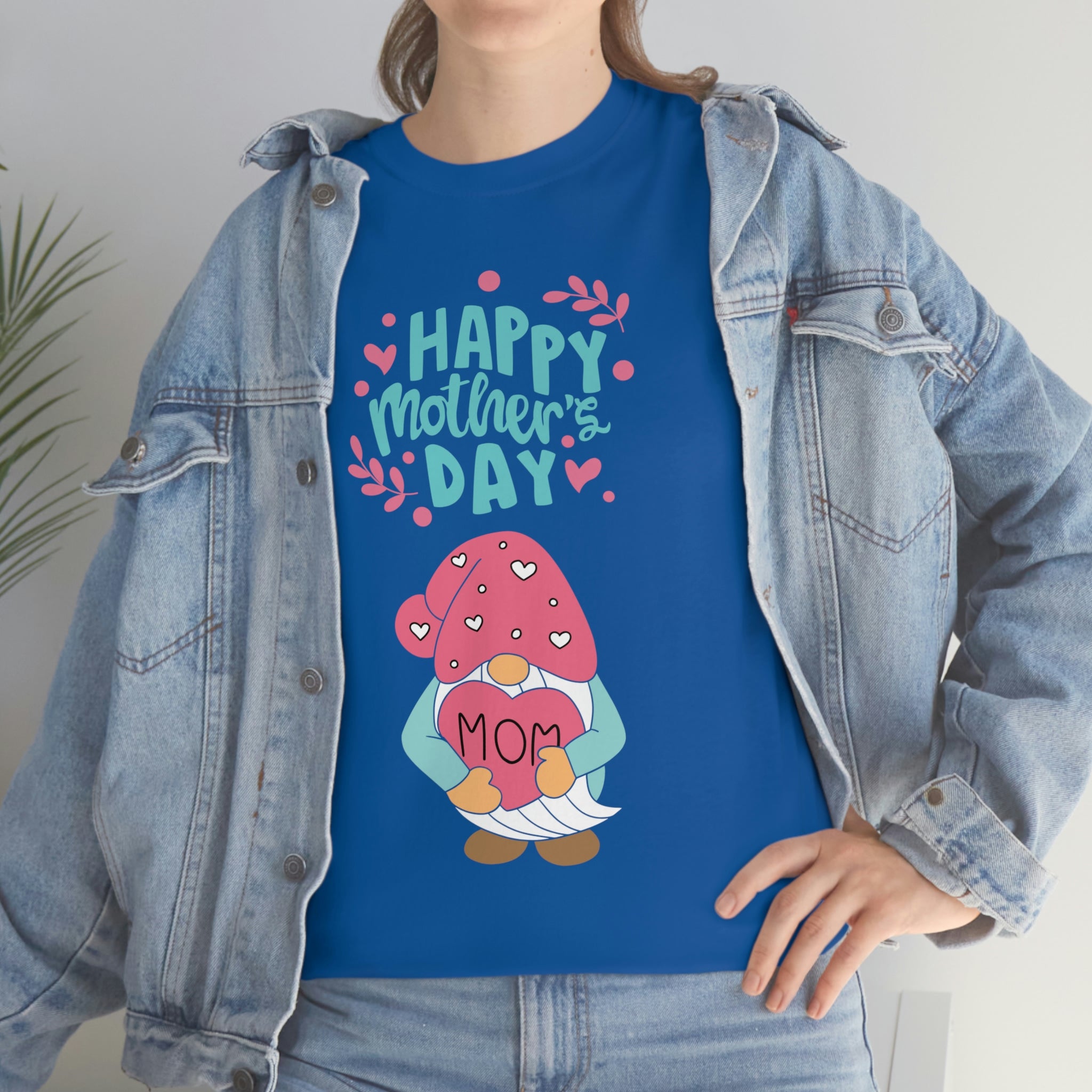 Happy Mother's Day Gnome Unisex Heavy Cotton Tee