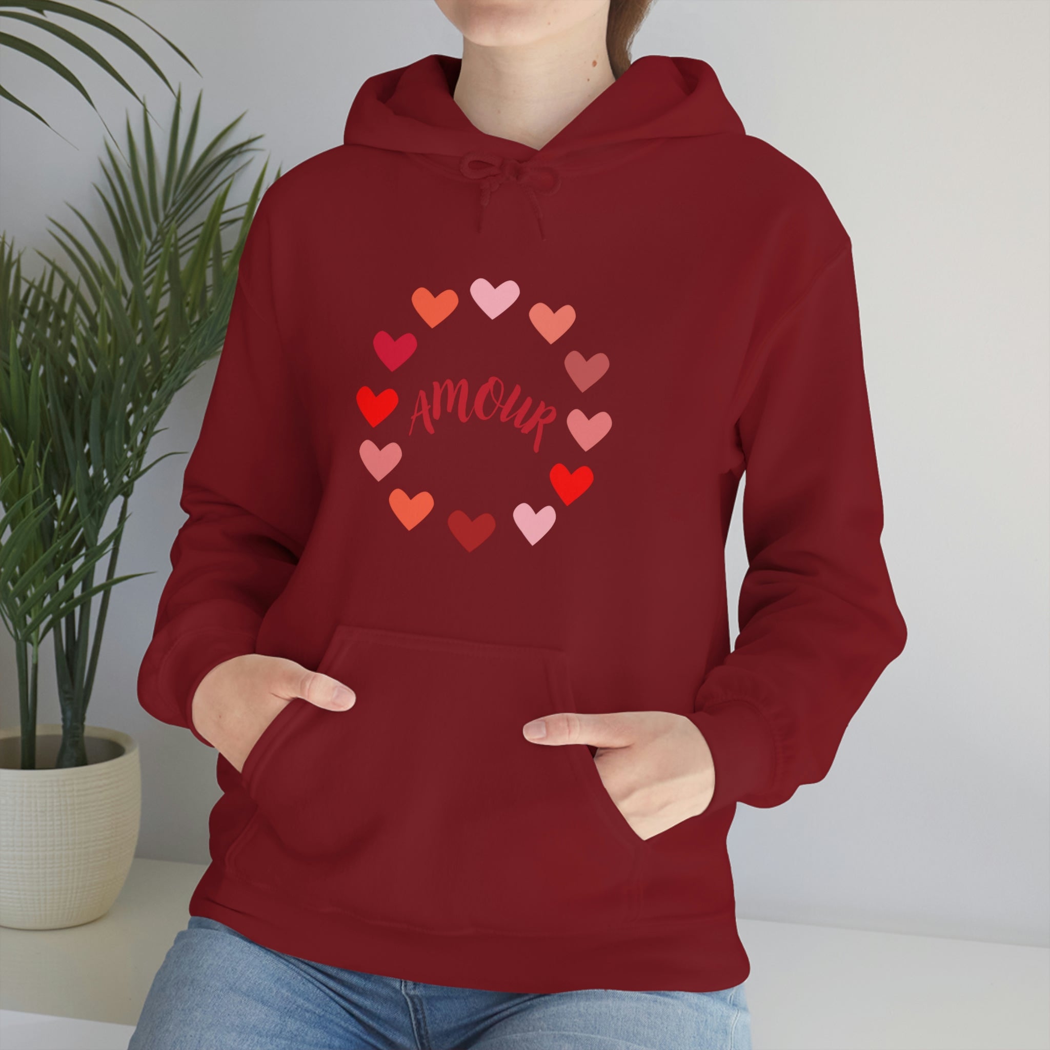 Amour Unisex Heavy Blend™ Hooded Sweatshirt