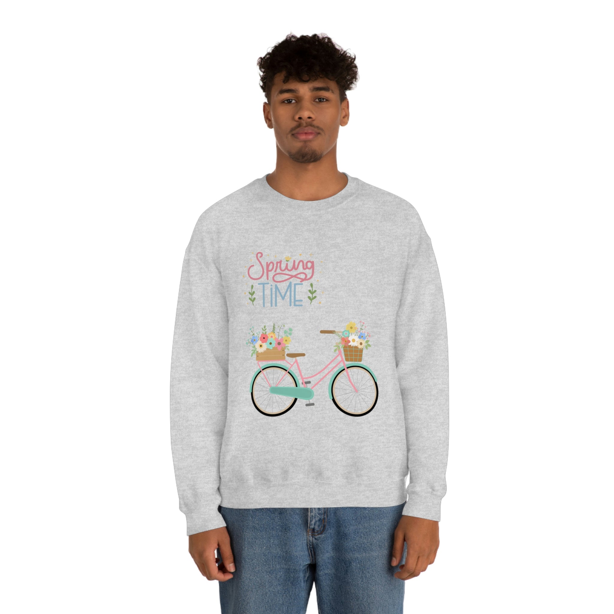 Spring Time Unisex Heavy Blend™ Crewneck Sweatshirt