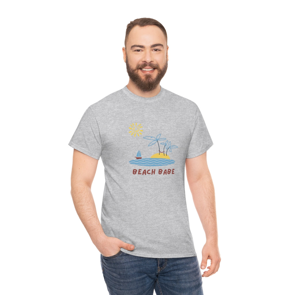 Beach Babe Unisex Heavy Cotton Tee