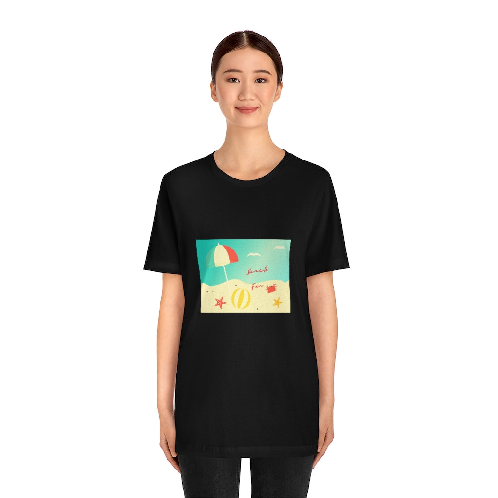 Beach Fun Unisex Jersey Short Sleeve Tee