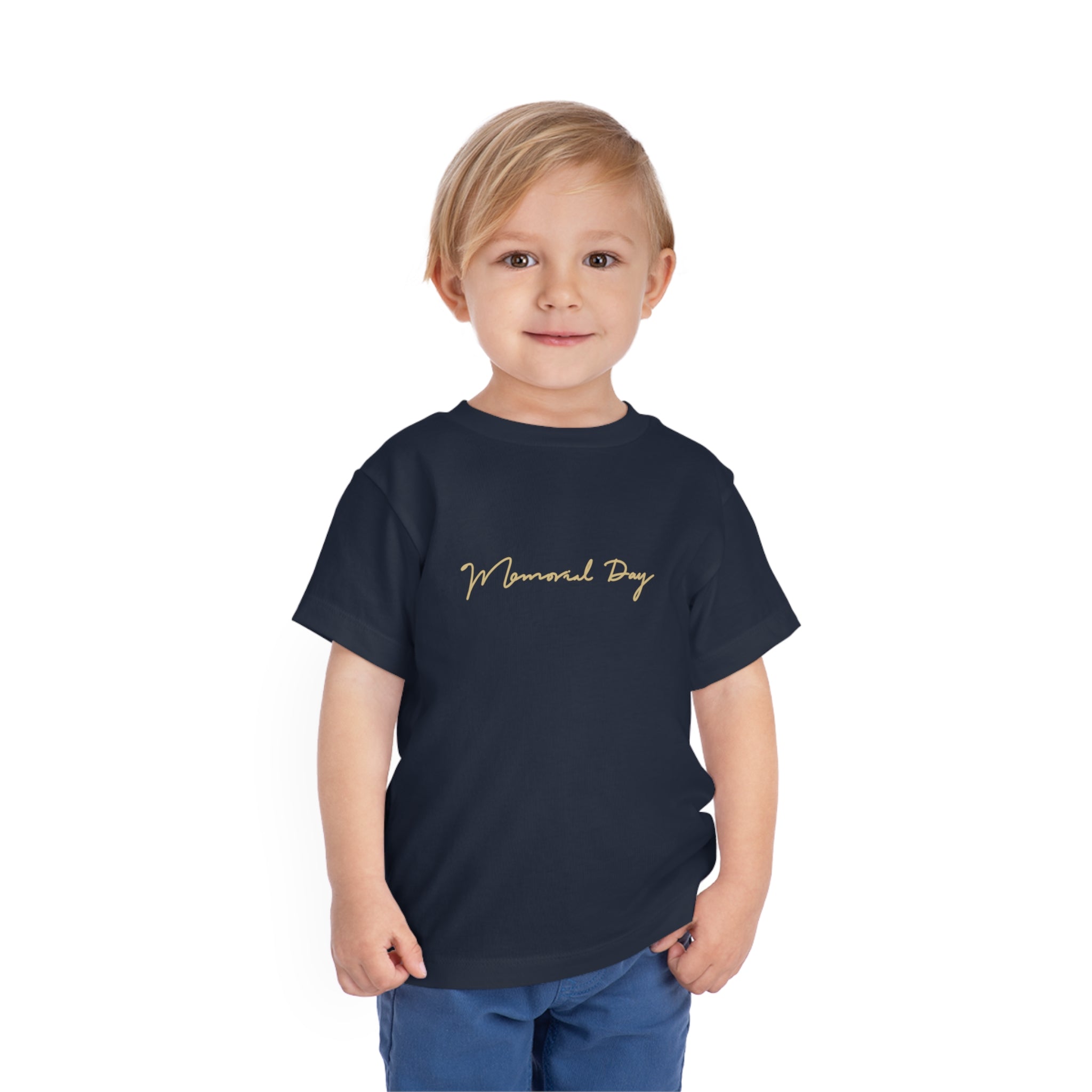 Memorial Day Toddler Short Sleeve Tee