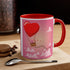 Happy Valentine's Day Accent Coffee Mug, 11oz