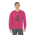 Merry Christmas Tree Unisex Heavy Blend™ Crewneck Sweatshirt