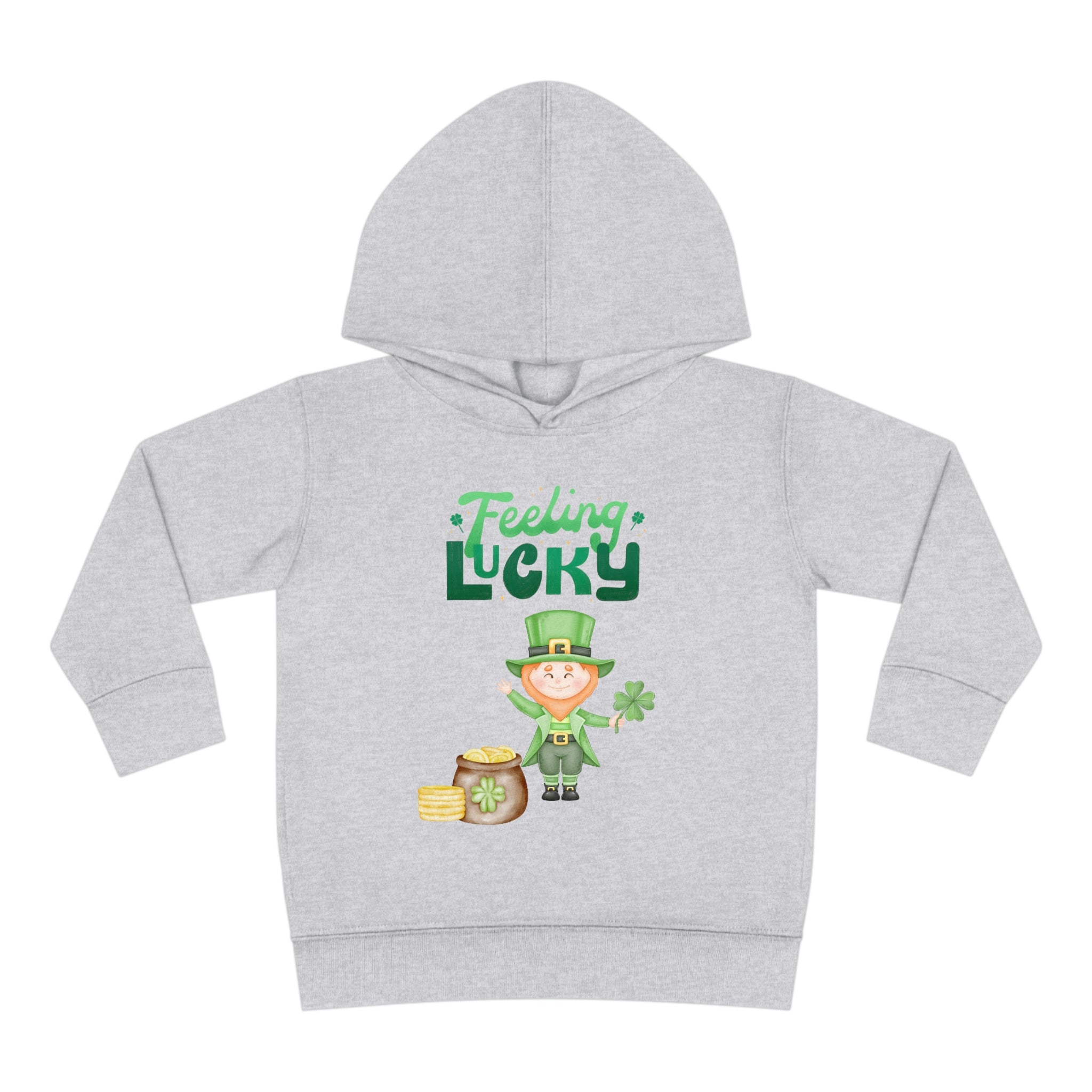 Feeling Lucky Toddler Pullover Fleece Hoodie