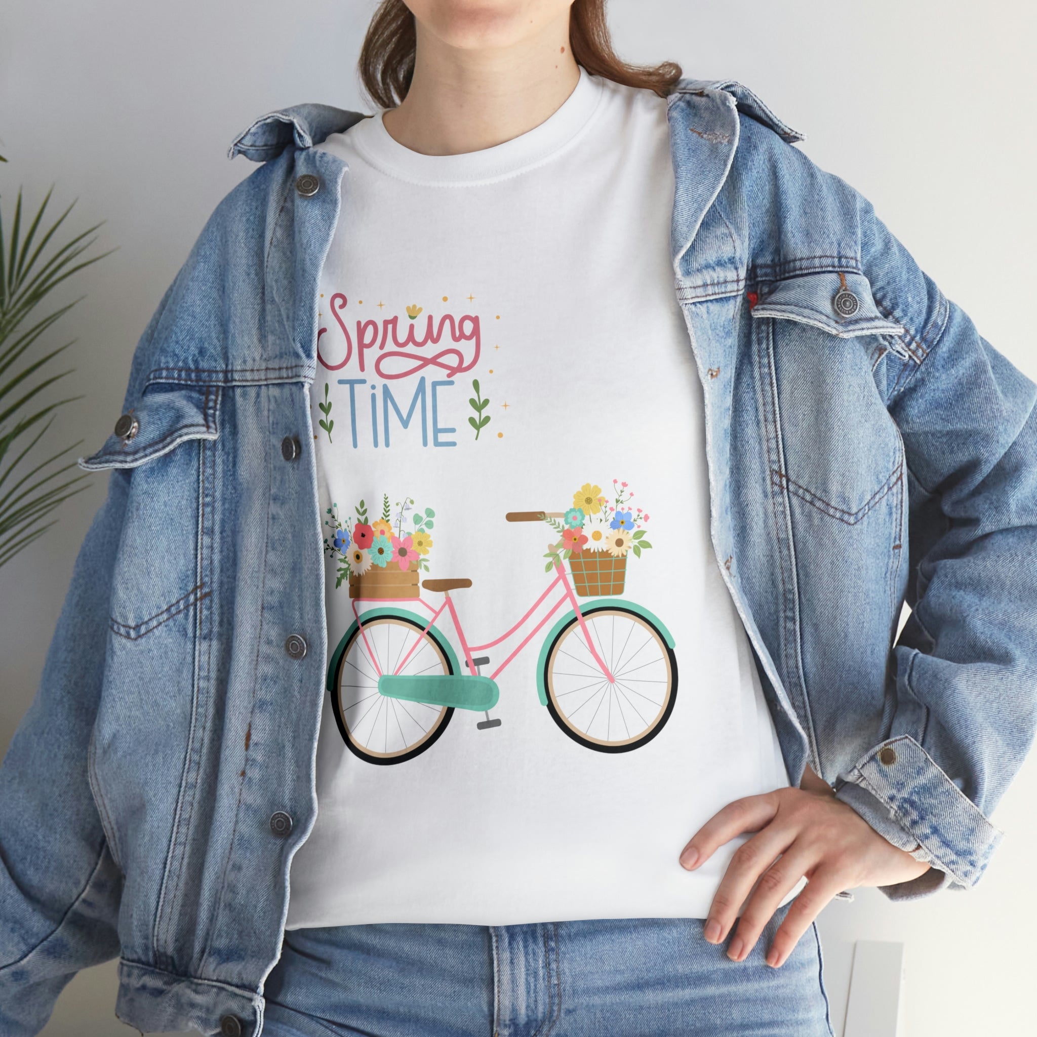 Spring Time Unisex Heavy Cotton Tee