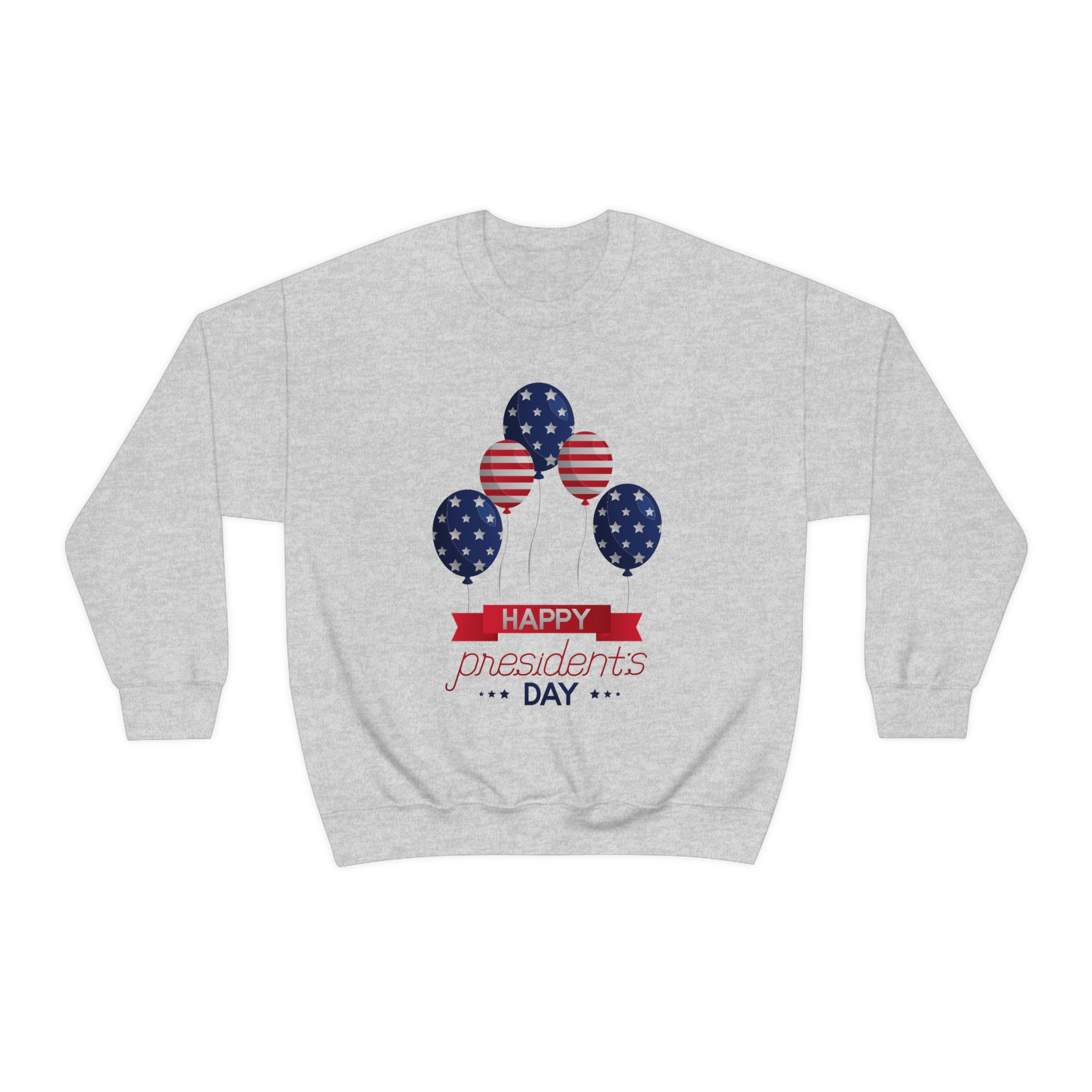 Happy President's Day Stars & Stripe Unisex Heavy Blend™ Crewneck Sweatshirt
