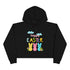 Happy Easter Bunny Crop Hoodie