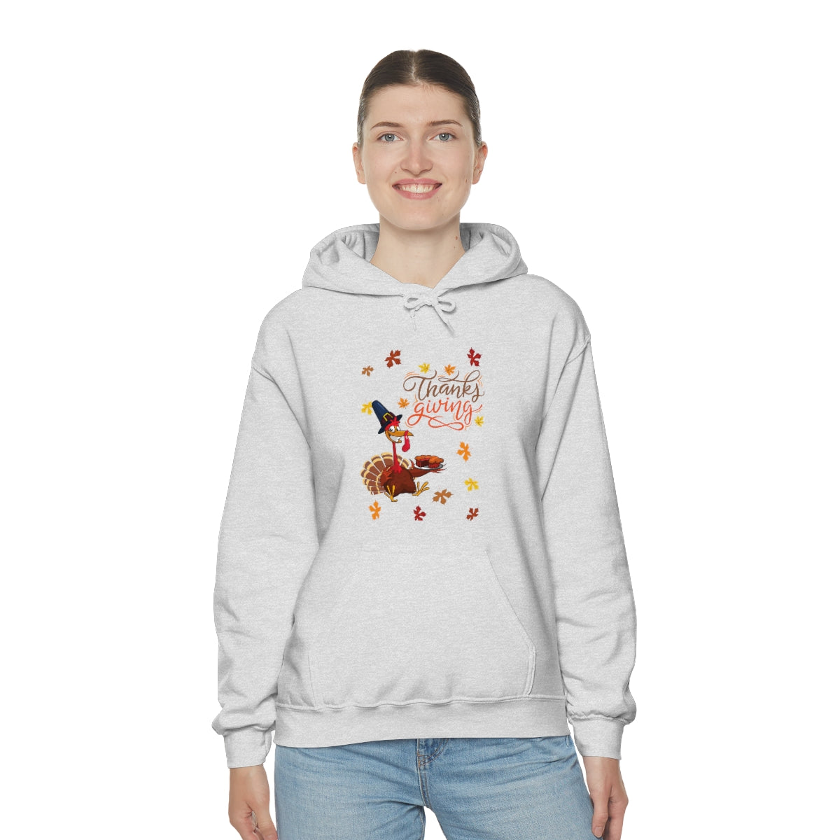 Thanksgiving Turkey Unisex Heavy Blend™ Hooded Sweatshirt