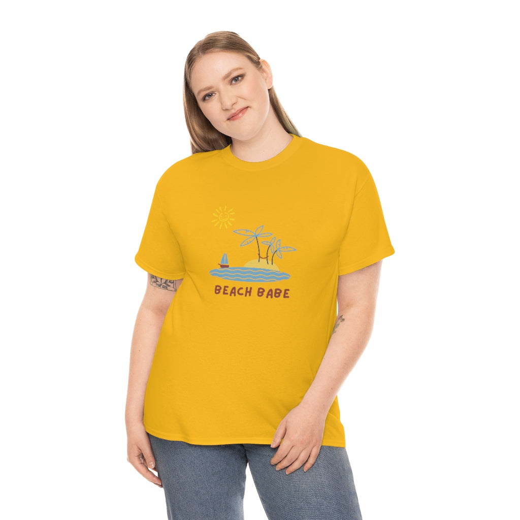 Beach Babe Unisex Heavy Cotton Tee