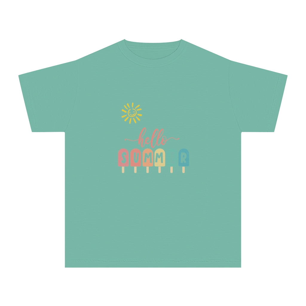 Sunny Hello Summer Youth Midweight Tee