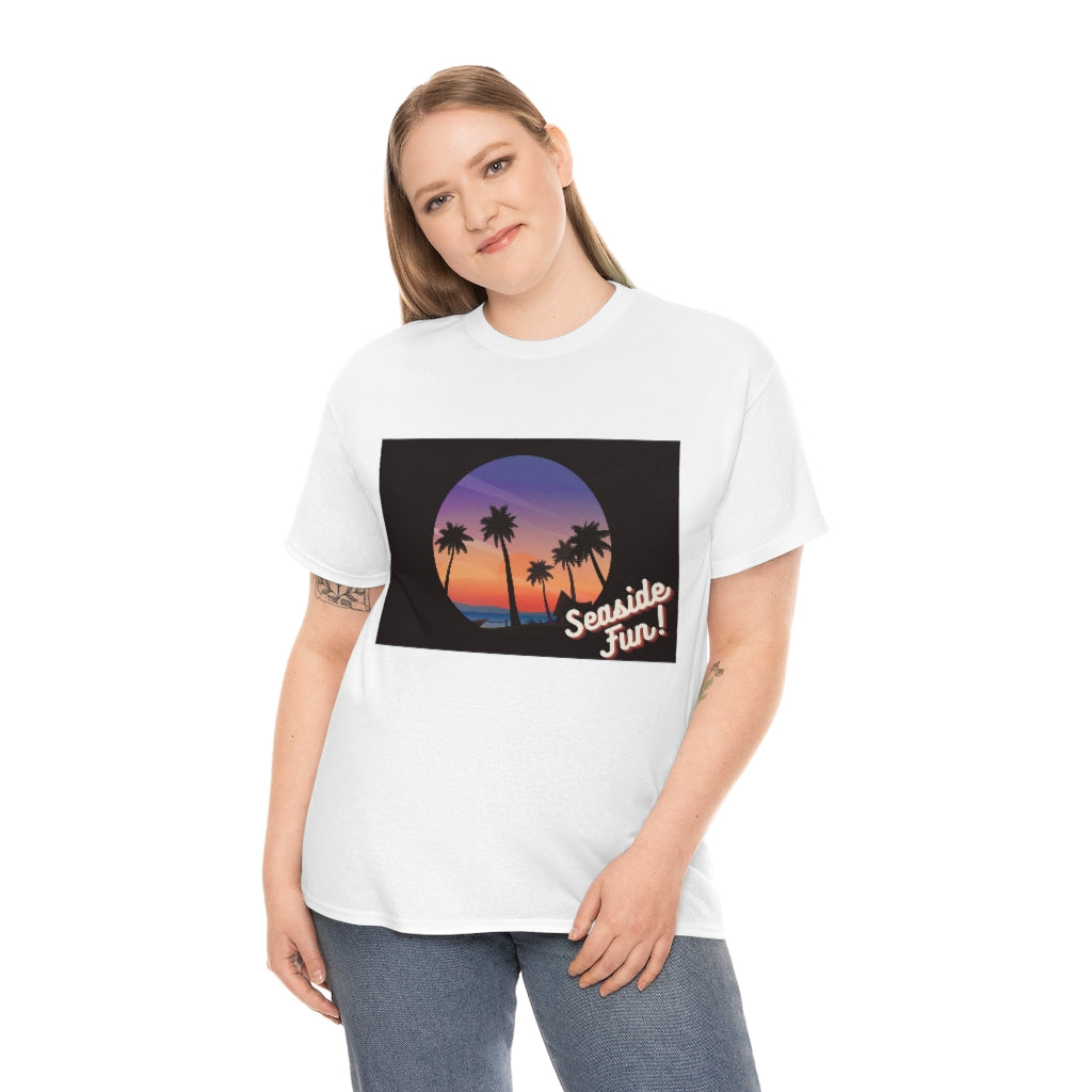 Seaside Fun Unisex Heavy Cotton Tee