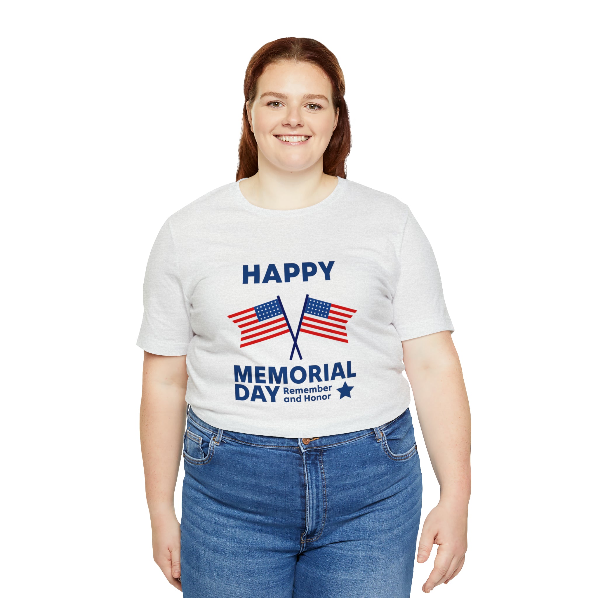 Happy Memorial Day Unisex Jersey Short Sleeve Tee