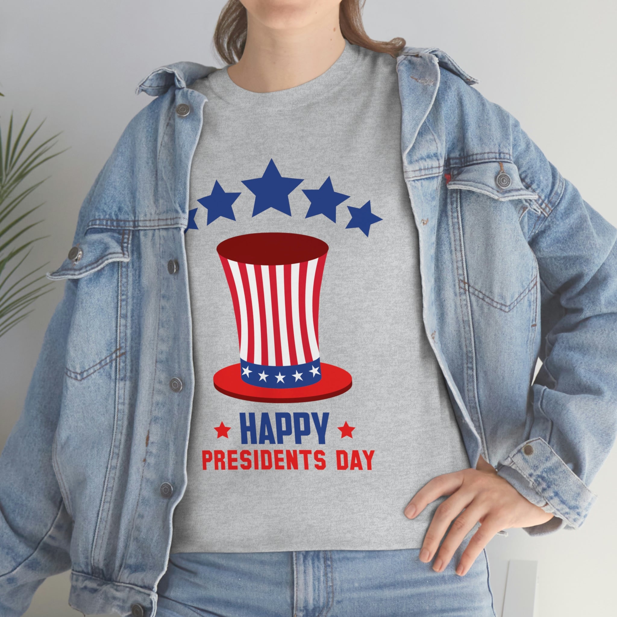 Happy President's Day Hat Unisex Heavy Cotton Tee