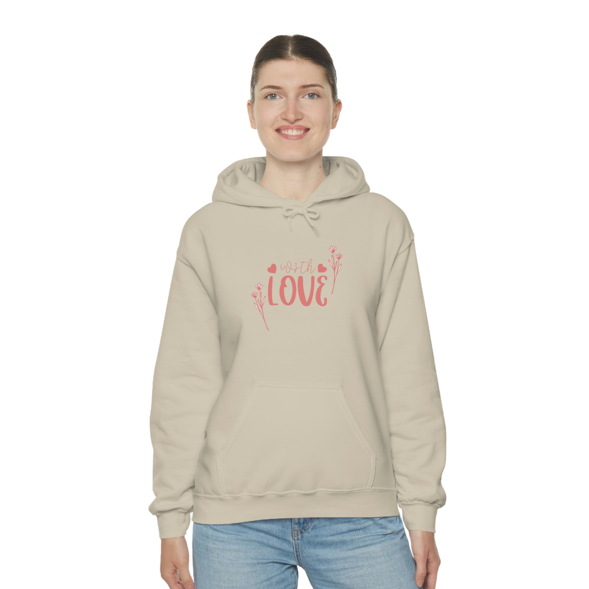 With Love Unisex Heavy Blend™ Hooded Sweatshirt