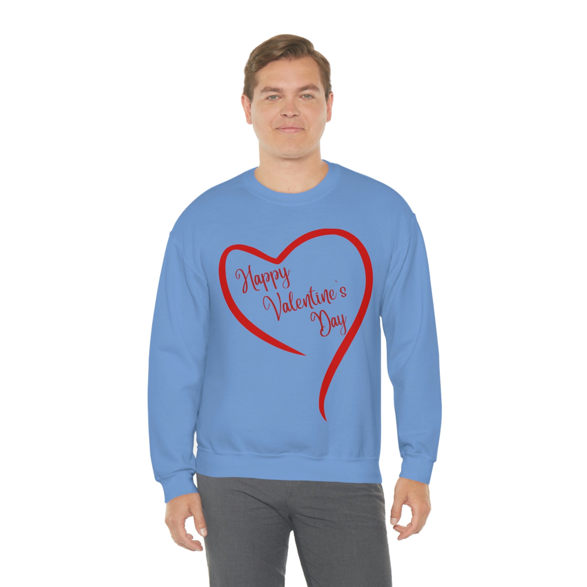 Happy Valentine's Day Unisex Heavy Blend™ Crewneck Sweatshirt