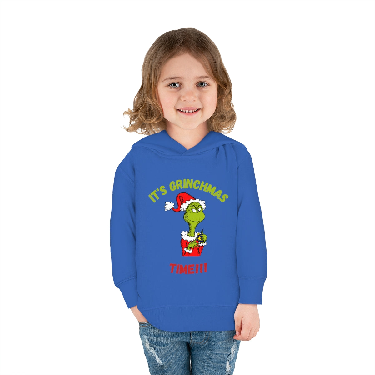 It's Grichmas Time!!! Toddler Pullover Fleece Hoodie