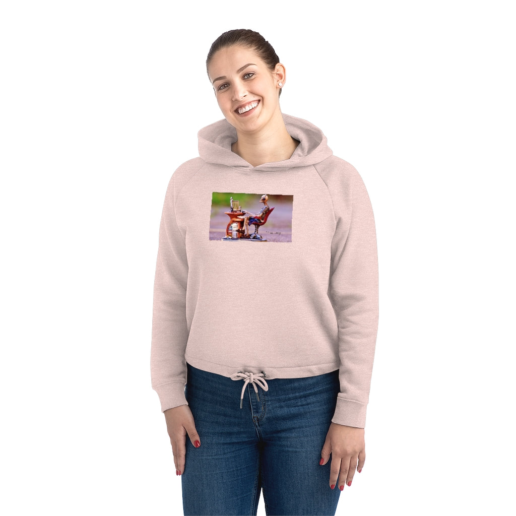 Computer Women's Bower Cropped Hoodie Sweatshirt