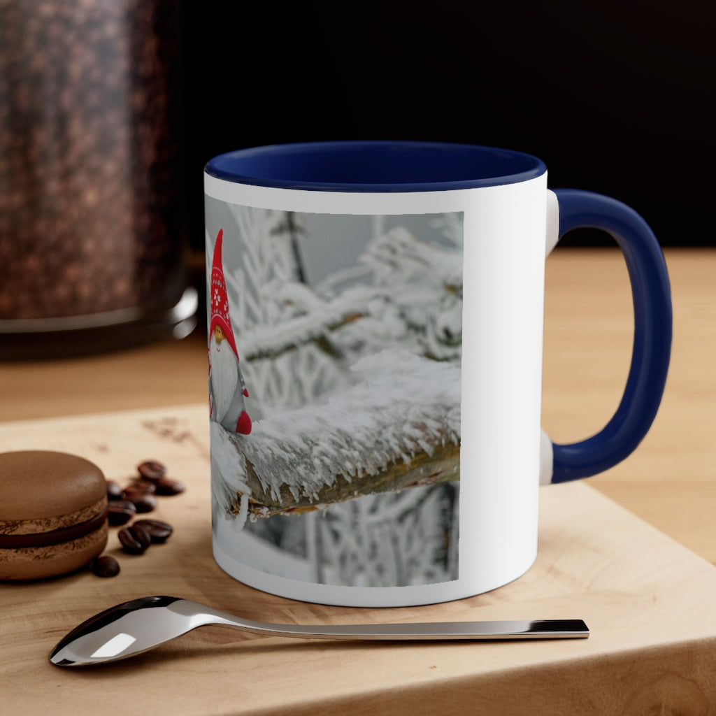 Merry Christmas Accent Coffee Mug, 11oz