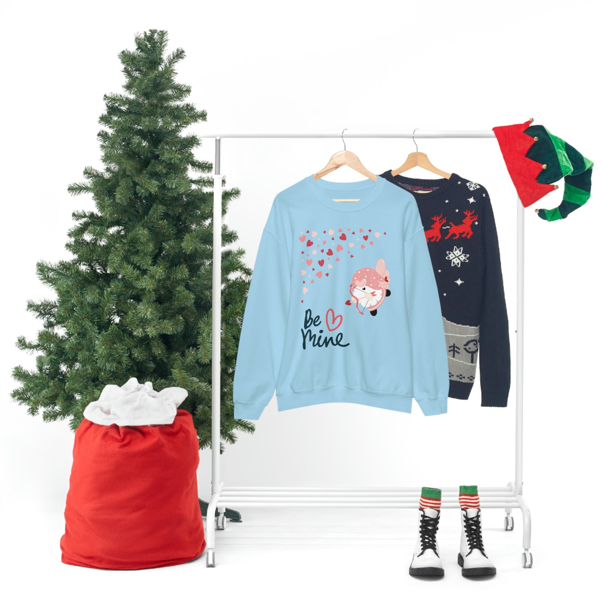 Be Mine Gnome!! Unisex Heavy Blend™ Crewneck Sweatshirt