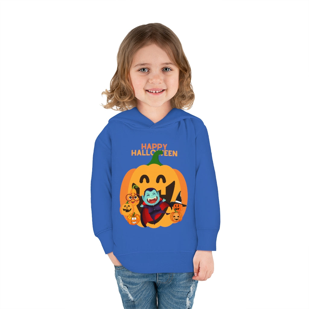 Count Vlad Happy Thanksgiving Toddler Pullover Fleece Hoodie