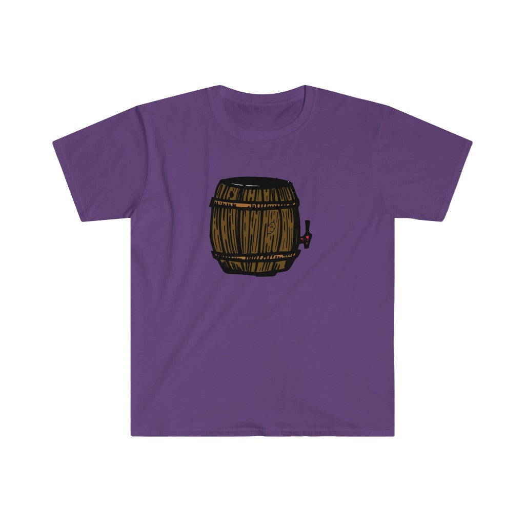 Keg Beer Unisex Softstyle T-Shirt