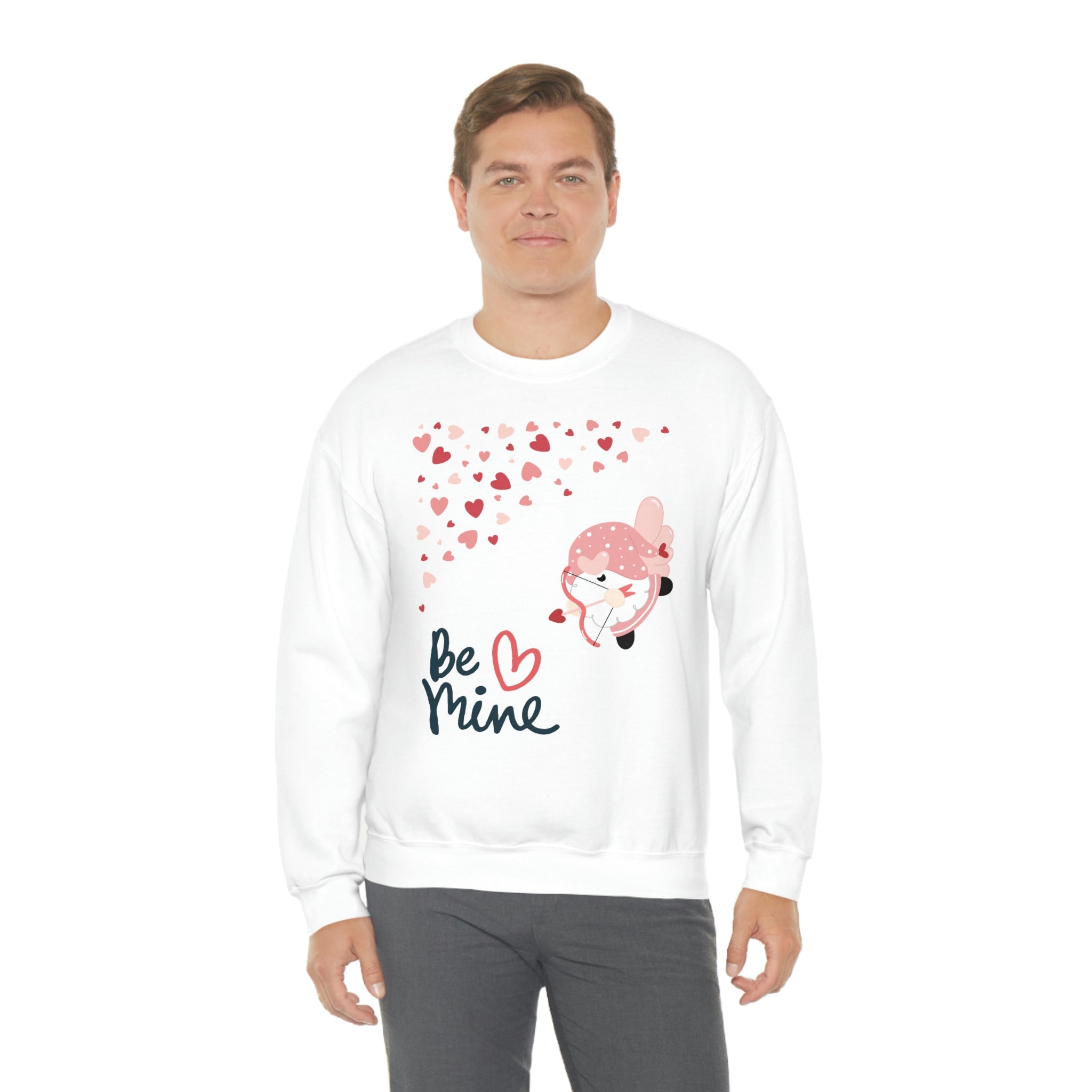 Be Mine Gnome!! Unisex Heavy Blend™ Crewneck Sweatshirt