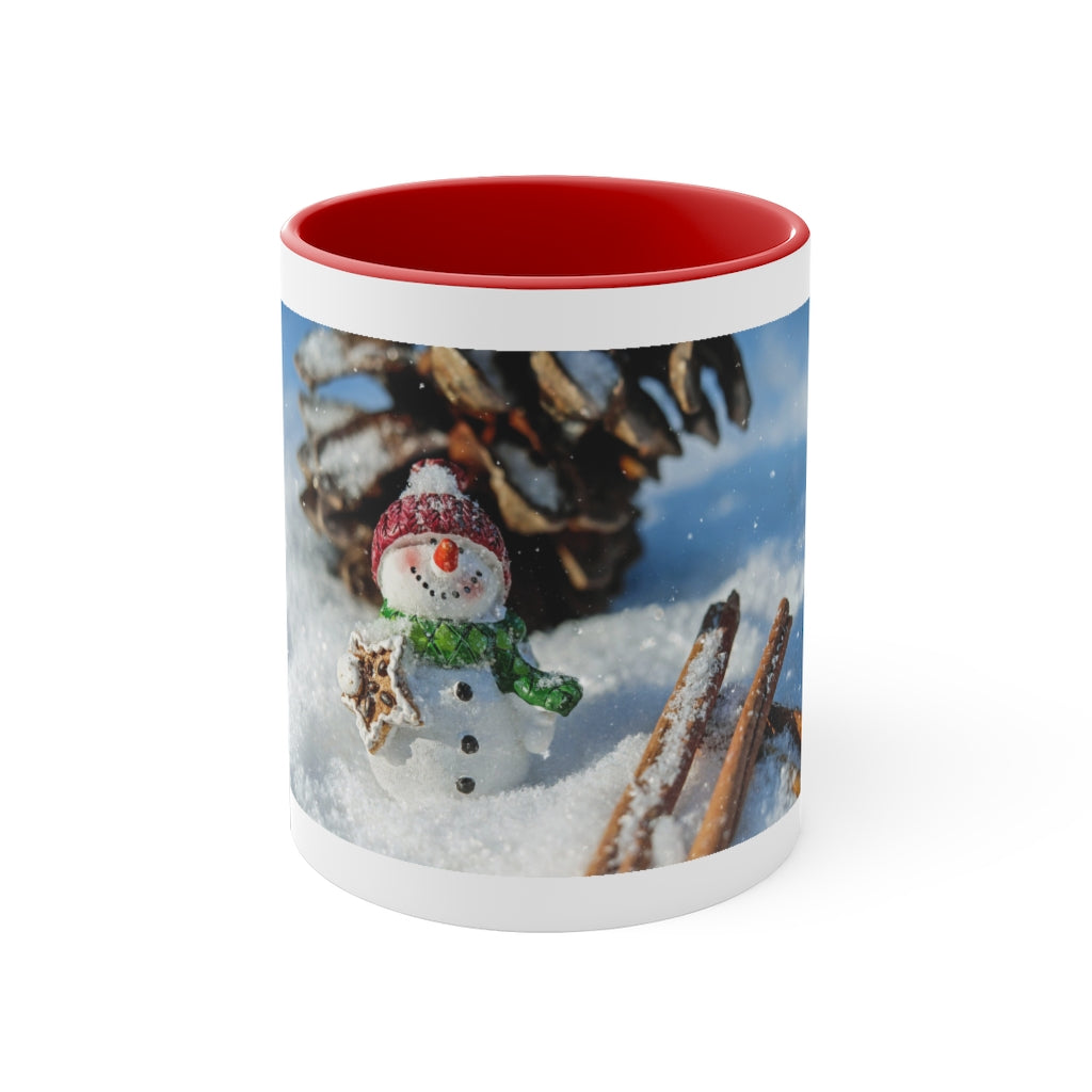 Merry Christmas Accent Coffee Mug, 11oz