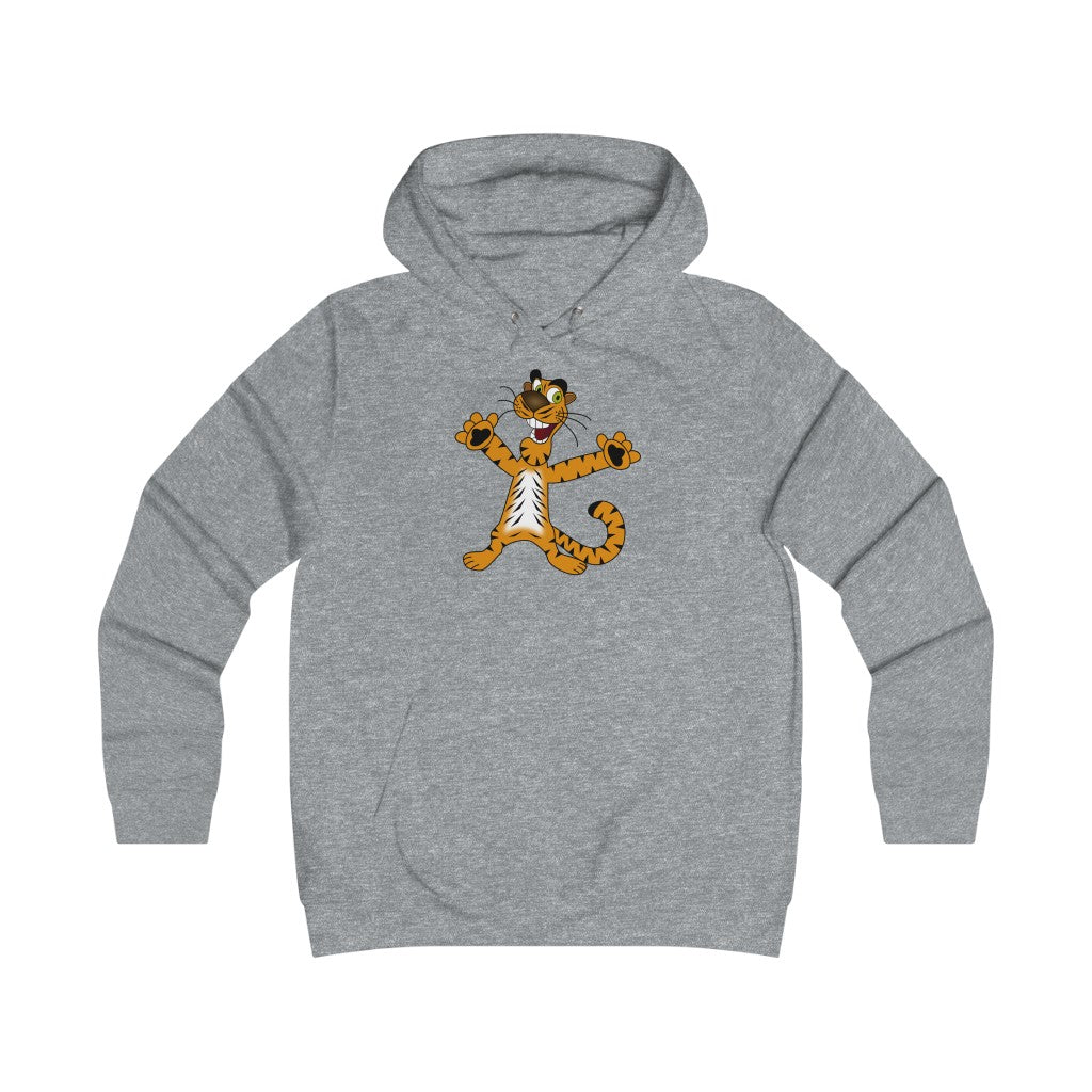 Tigers Girlie College Hoodie