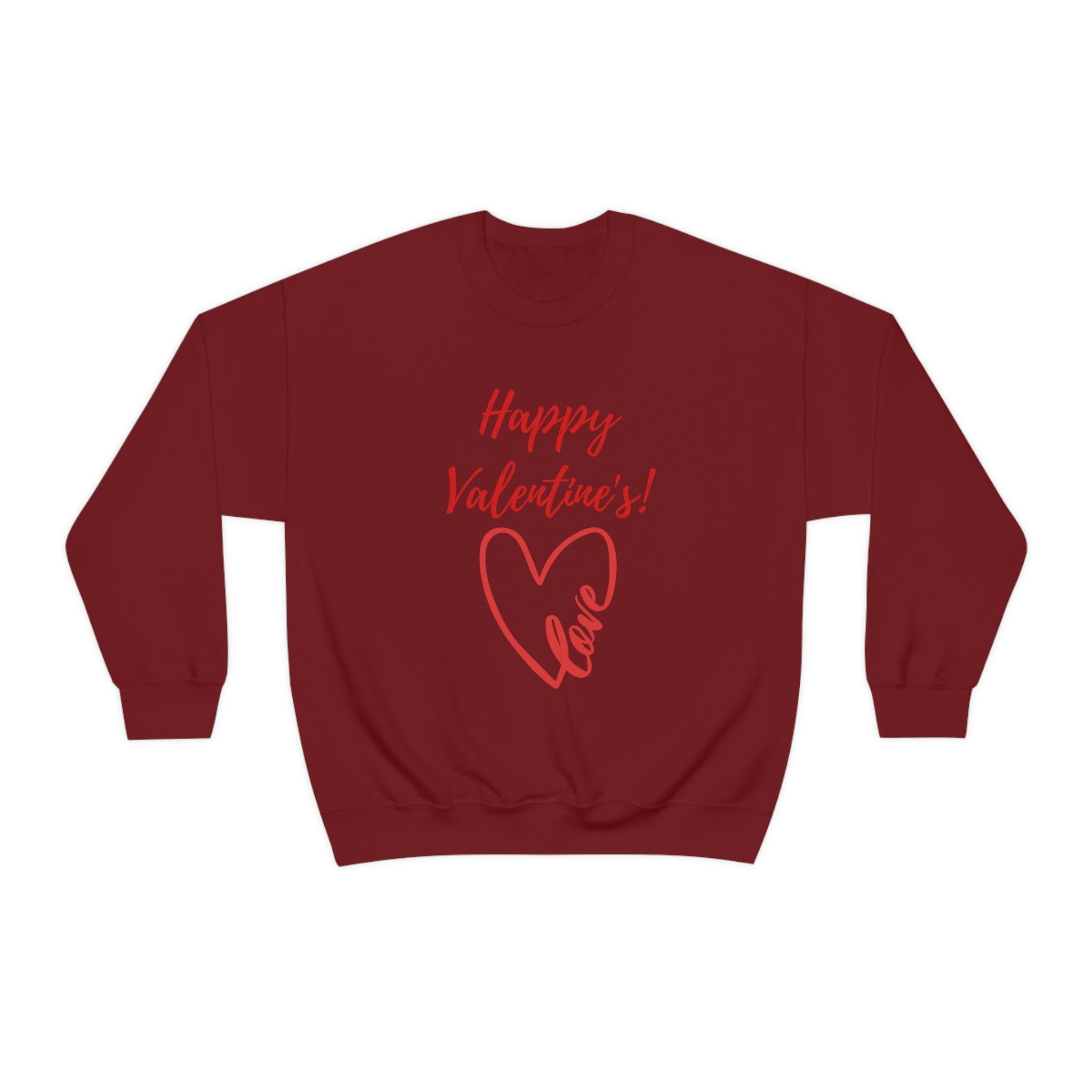 Happy Valentine's Love! Unisex Heavy Blend™ Crewneck Sweatshirt