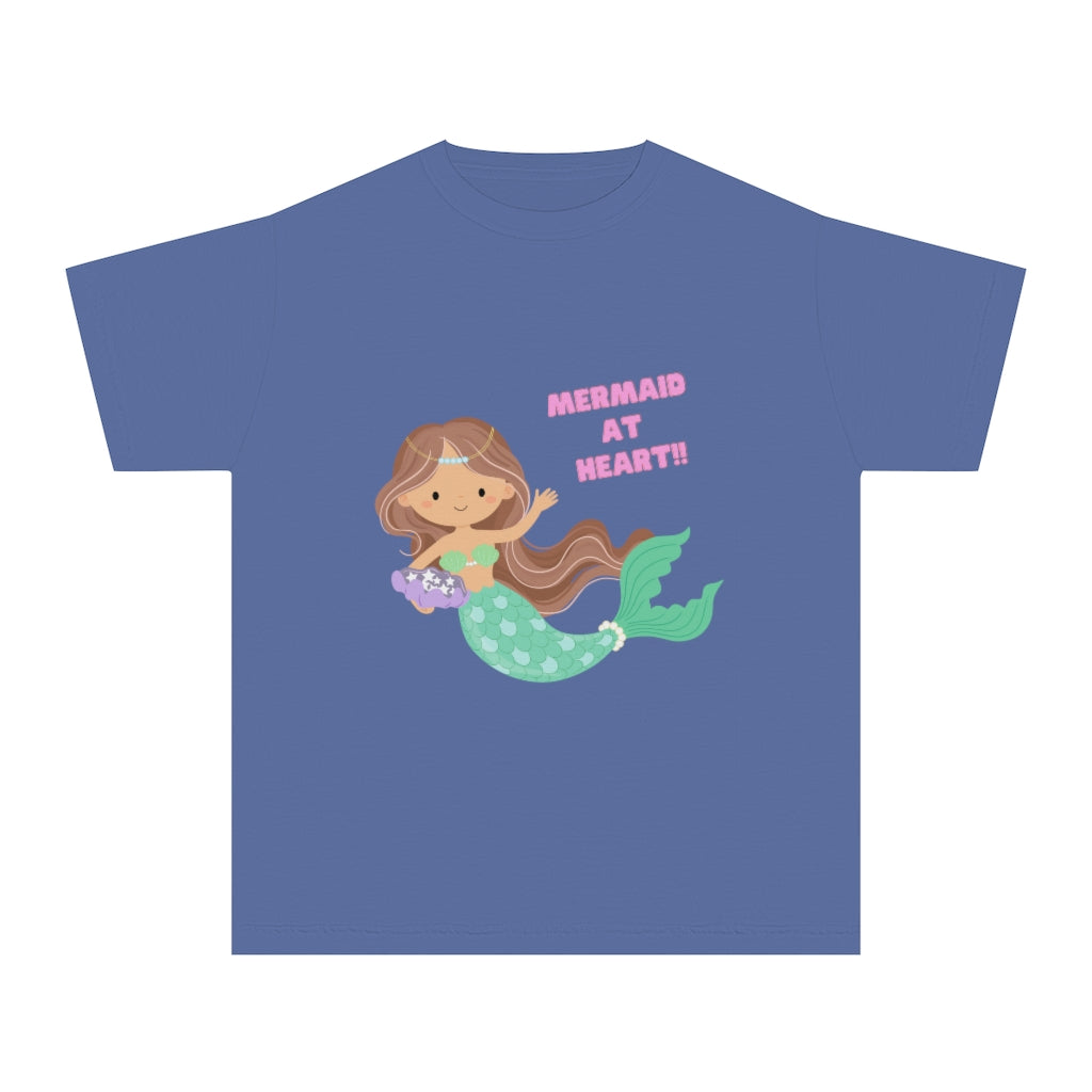 Mermaid at Heart Youth Midweight Tee