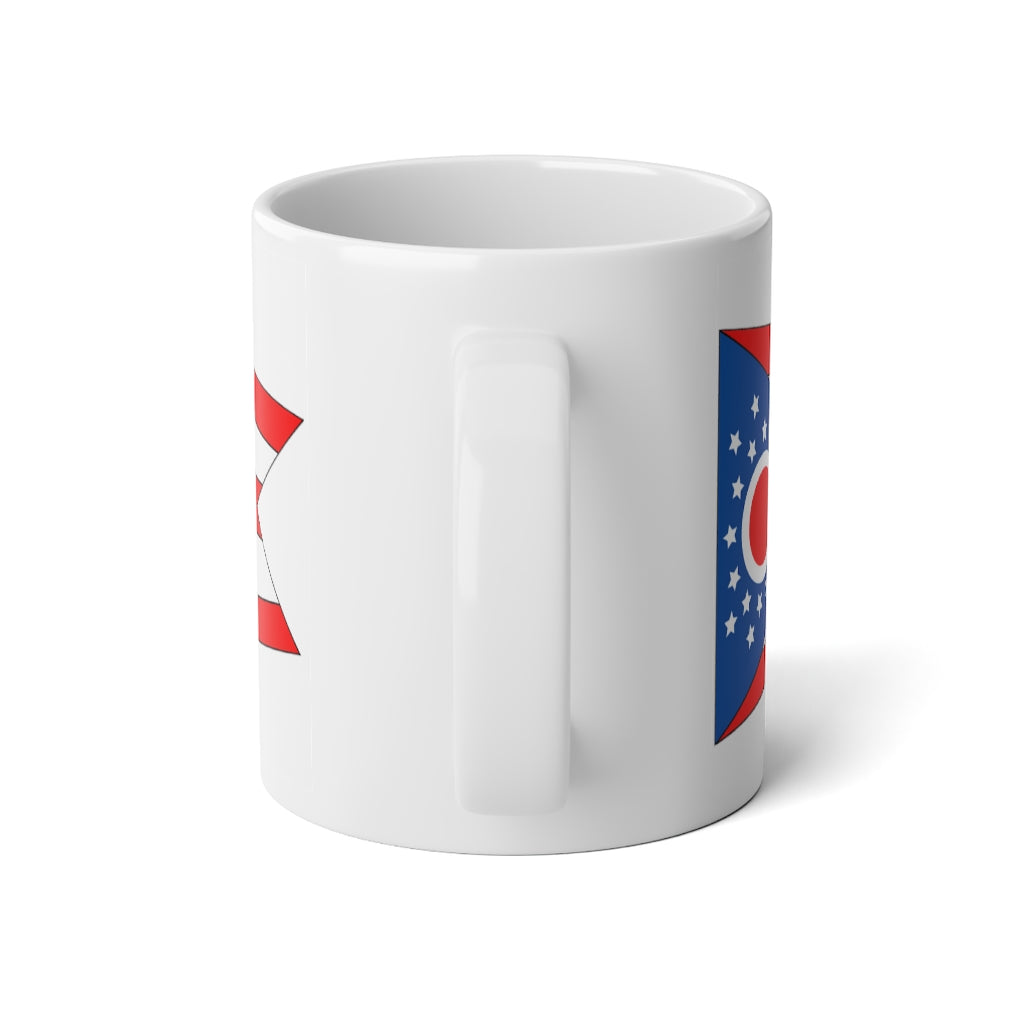 Ohio State Flag Jumbo Mug, 20oz