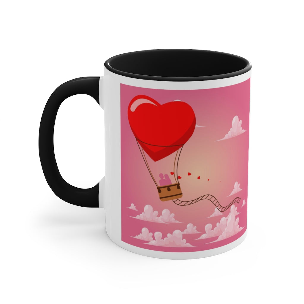 Happy Valentine's Day Accent Mug