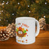 Peace Love Turkey Ceramic Mug 11oz