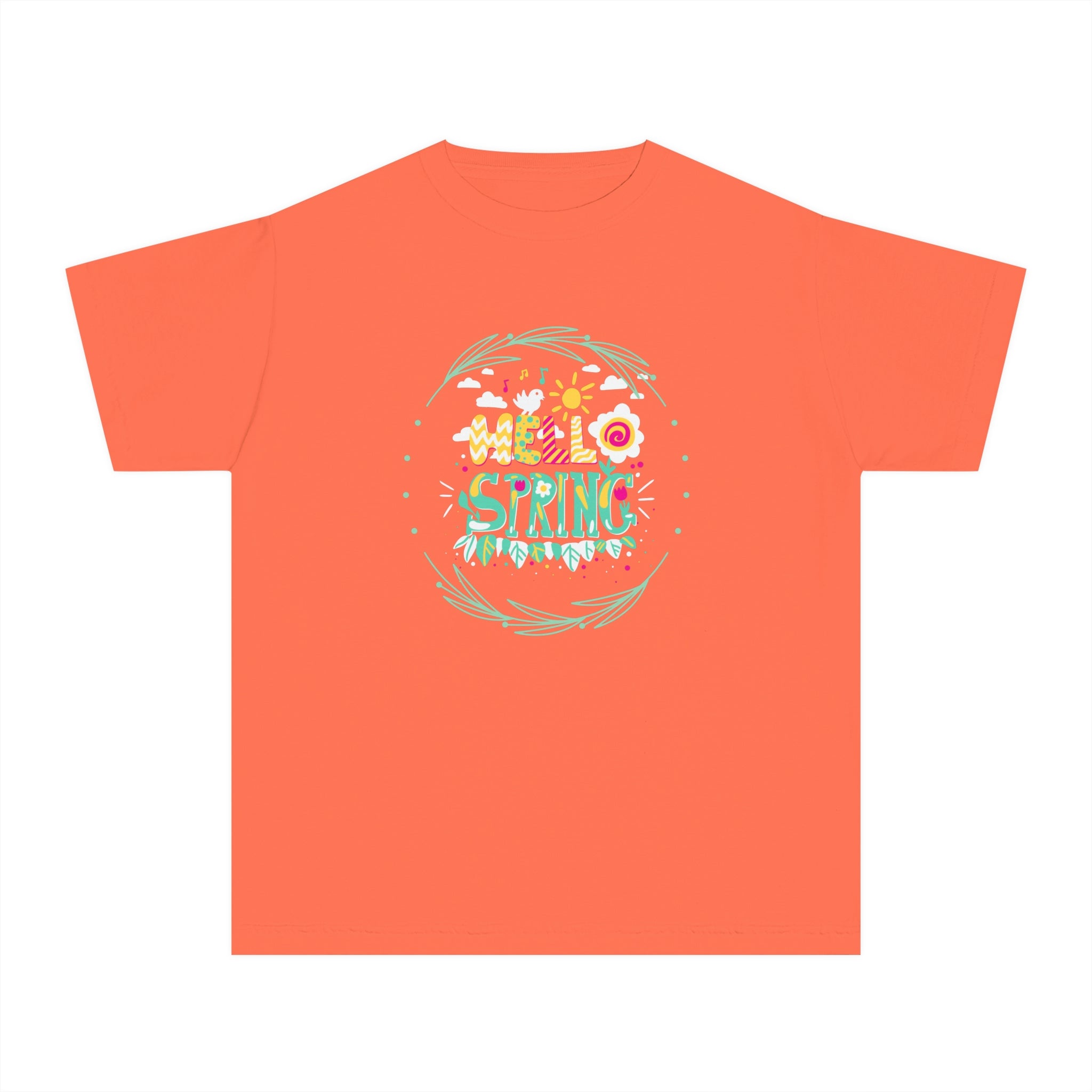 Hello Spring Youth Midweight Tee