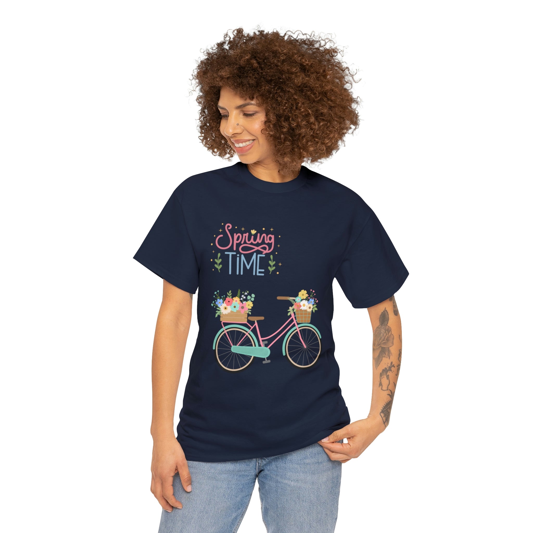 Spring Time Unisex Heavy Cotton Tee
