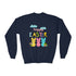 Happy Easter Bunny Youth Crewneck Sweatshirt