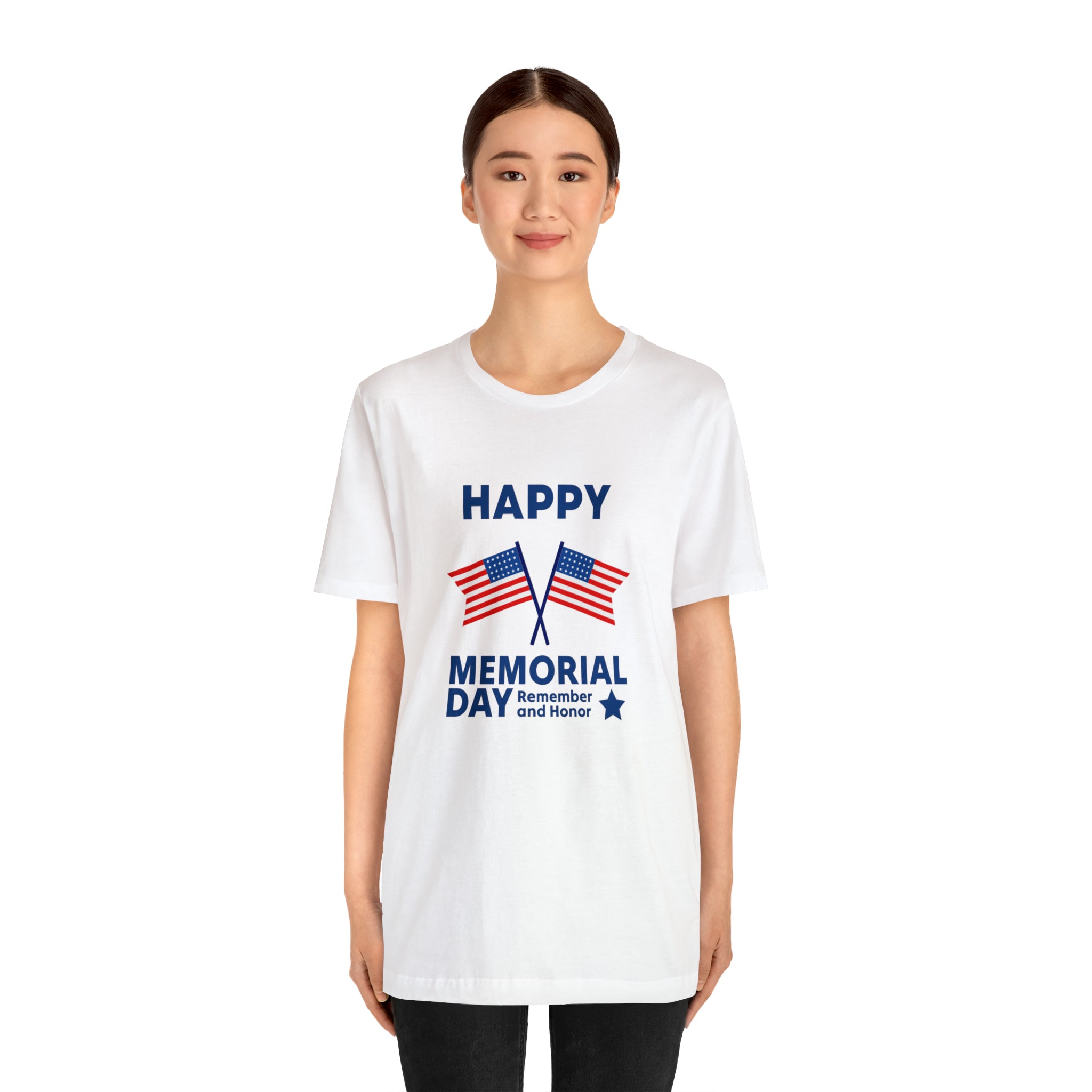Happy Memorial Day Unisex Jersey Short Sleeve Tee