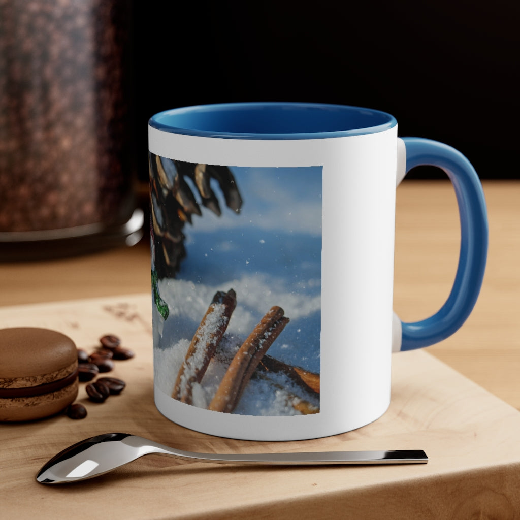 Merry Christmas Accent Coffee Mug, 11oz