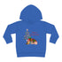 Merry Woolfmas Toddler Pullover Fleece Hoodie