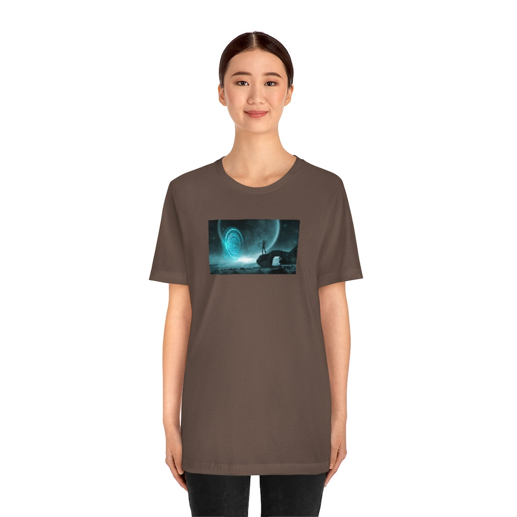 Mystical Moon Unisex Jersey Short Sleeve Tee