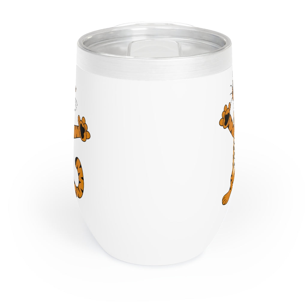 Tiger Chill Wine Tumbler