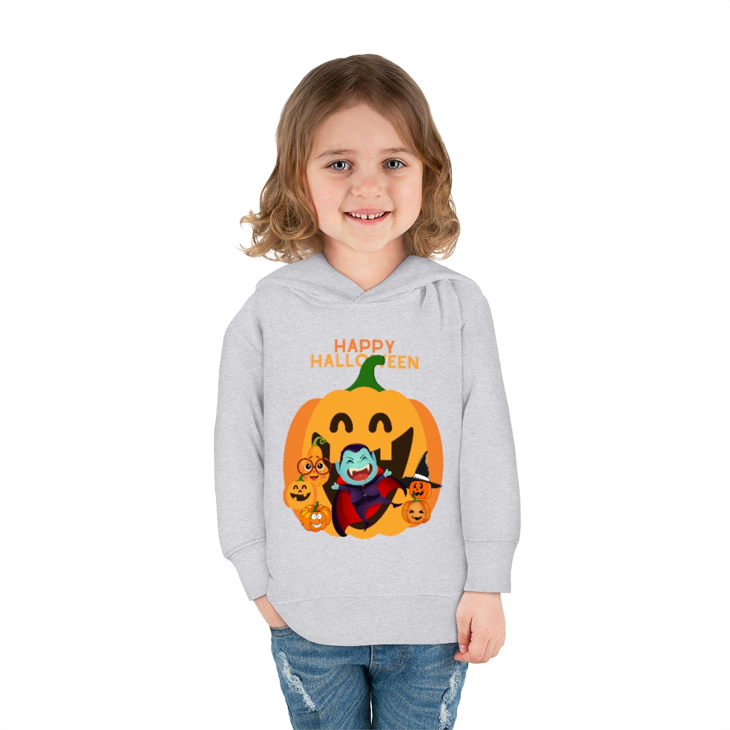 Count Vlad Happy Thanksgiving Toddler Pullover Fleece Hoodie