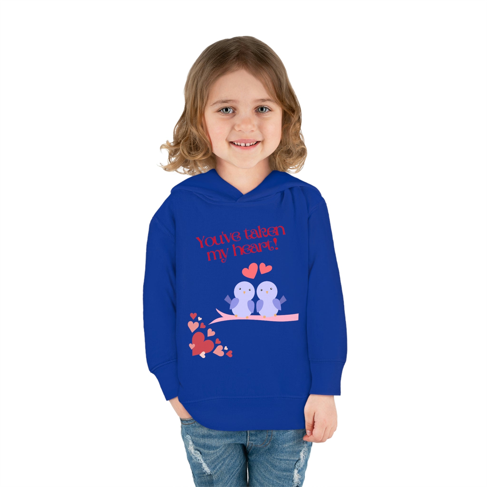 You've Taken My Heart! Toddler Pullover Fleece Hoodie