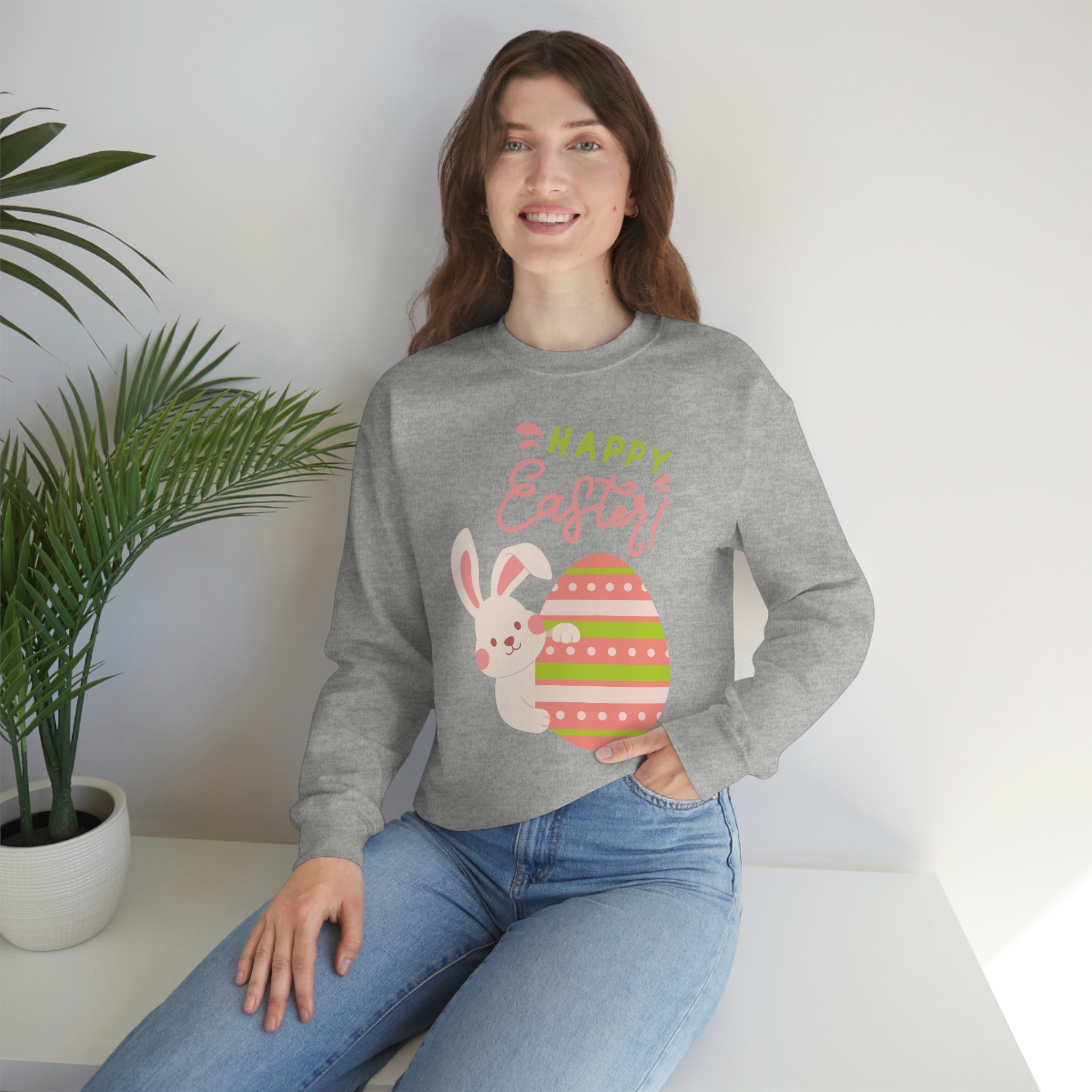 Easter Egg Unisex Heavy Blend™ Crewneck Sweatshirt